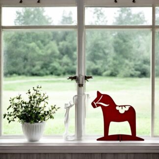 Dalahäst i plåt H19cm