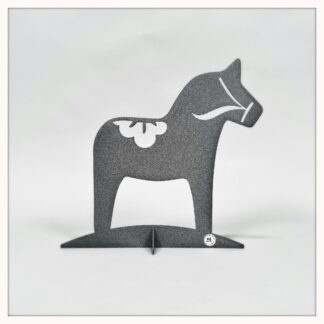 Dalahäst i plåt H19cm