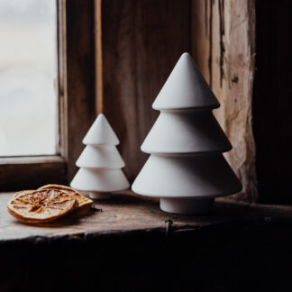 Granshult liten VIT gran H8 cm