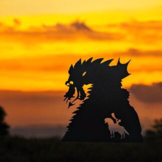 Kattla och Skorpan i SVART plåt