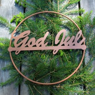 God Jul krans