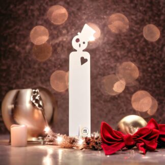 Pepparkaksgubbe VIT från Älskaplåt