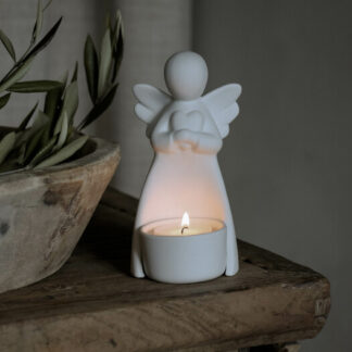Majas Cottage Värdefull Ängel för värmeljus inkl. Gåvobox