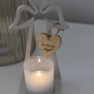 Ljushållare ängel trä sand