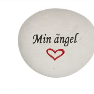 Sten, ca 8 cm..."Min ängel"