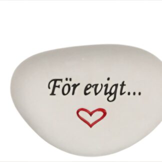 Sten " För evigt... Strl.ca 8 cm