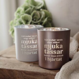 Mjuka tassar från Majas Cottage SILVER