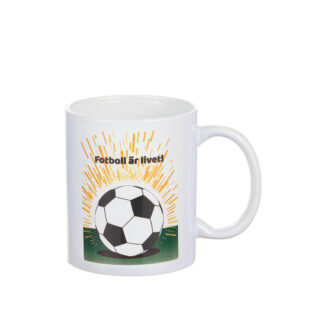 Mugg Fotboll är livet